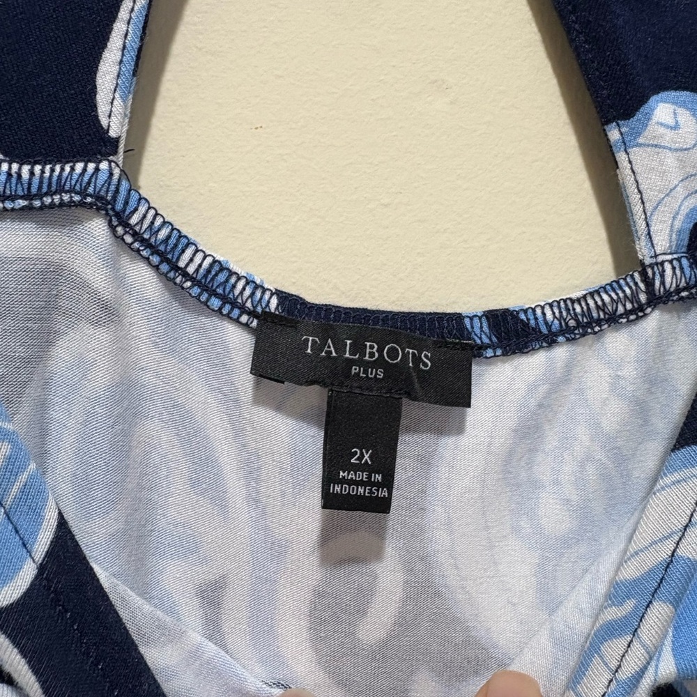Talbots Women’s Floral Sleeveless Maxi Dress - Picture 7 of 8